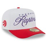 Toronto Raptors 2025 NBA Draft A-Frame 59FIFTY Fitted Hat White/Red - New Era