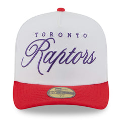 Toronto Raptors 2025 NBA Draft A-Frame 59FIFTY Fitted Hat White/Red - New Era