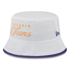 Phoenix Suns 2025 NBA Draft Nylon Bucket Hat White/Purple - New Era