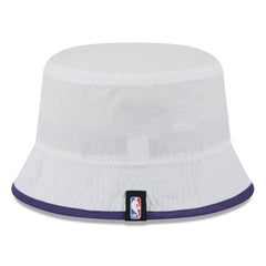 Phoenix Suns 2025 NBA Draft Nylon Bucket Hat White/Purple - New Era