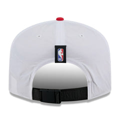 Houston Rockets 2025 NBA Draft On-Stage Nylon 19TWENTY Adjustable Hat White/Red - New Era