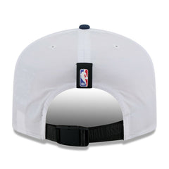 New Orleans Pelicans 2025 NBA Draft On-Stage Nylon 19TWENTY Adjustable Hat White/Navy - New Era