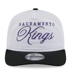 Sacramento Kings 2025 NBA Draft On-Stage Nylon 19TWENTY Adjustable Hat White/Black - New Era