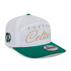 Boston Celtics 2025 NBA Draft On-Stage Nylon 19TWENTY Adjustable Hat White/Kelly Green - New Era