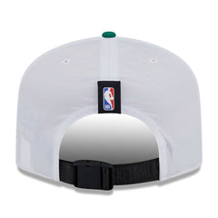 Boston Celtics 2025 NBA Draft On-Stage Nylon 19TWENTY Adjustable Hat White/Kelly Green - New Era