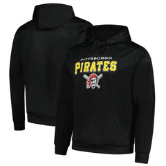Pittsburgh Pirates Dunbrooke Champion Pullover Hoodie - Black Hoodies