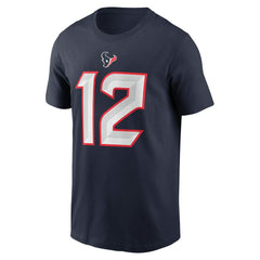 Nico Collins Houston Texans Name & Number T-Shirt - Navy T-shirts