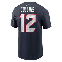 Nico Collins Houston Texans Name & Number T-Shirt - Navy T-shirts