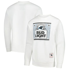 Carolina Panthers x Bud Light The Crest Pullover Sweatshirt - White Pullover