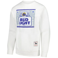 Los Angeles Rams x Bud Light The Crest Pullover Sweatshirt - White Pullover