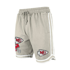Kansas City Chiefs New Era Stone Multi Patch Shorts - Light Beige Shorts