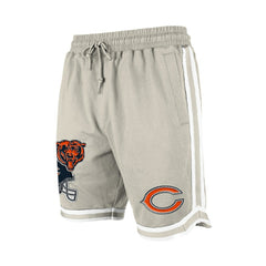 Chicago Bears New Era Stone Multi Patch Shorts - Light Beige Shorts