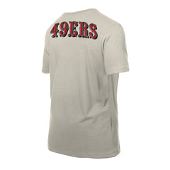 San Francisco 49ers New Era Multi Patch T-Shirt - Light Beige T-shirts