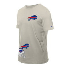 Buffalo Bills New Era Multi Patch T-Shirt - Light Beige T-shirts