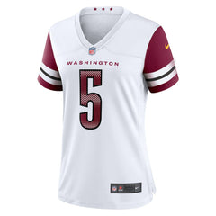 Jayden Daniels Washington Commanders Women's Game Jersey - White Jerseys