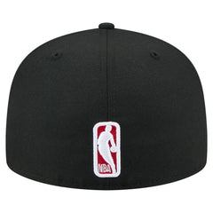 Chicago Bulls State Stitch 59FIFTY Fitted Hat Black - New Era