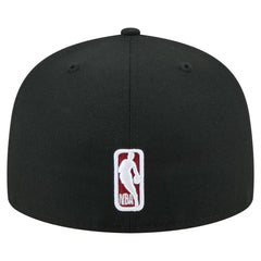 Miami Heat State Stitch 59FIFTY Fitted Hat Black - New Era