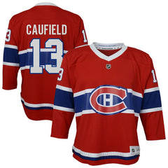 Cole Caufield Montreal Canadiens Youth Home Replica Player Jersey - Red | US 202353404
