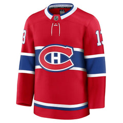 Cole Caufield Montreal Canadiens Fanatics Home Premium Jersey - Red | US 202353428