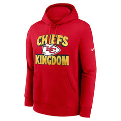 Kansas City Chiefs Hometown Fleece Pullover Hoodie - Red Hoodies