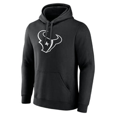 Houston Texans Personalized Name & Number Pullover Hoodie - Black Hoodies