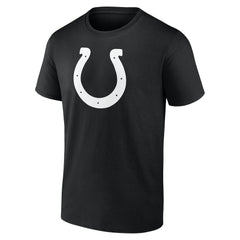 Indianapolis Colts Personalized Name & Number Monochrome T-Shirt - Black T-shirts