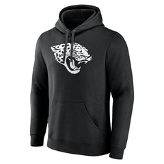 Jacksonville Jaguars Personalized Name & Number Pullover Hoodie - Black Hoodies