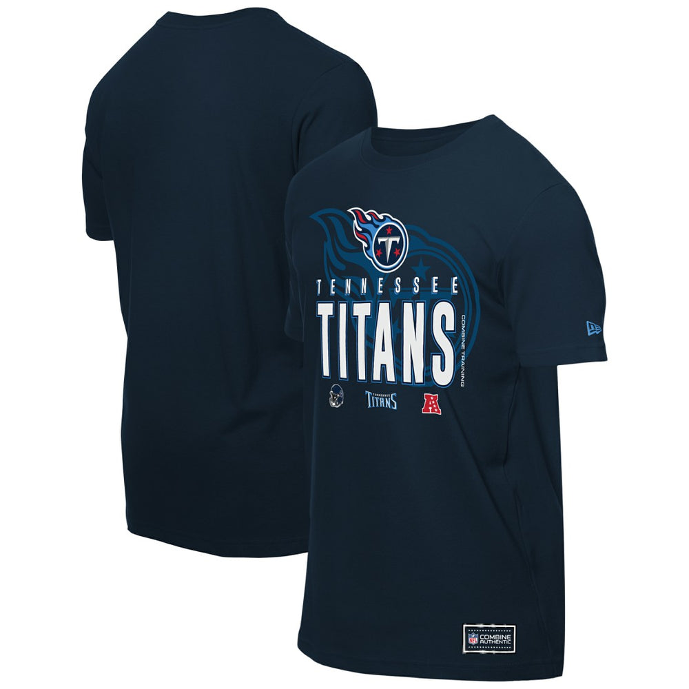 Tennessee Titans New Era 2025 NFL Training Camp T-Shirt - Navy T-shirts