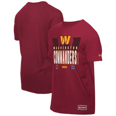 Washington Commanders New Era 2025 NFL Training Camp T-Shirt - Burgundy T-shirts