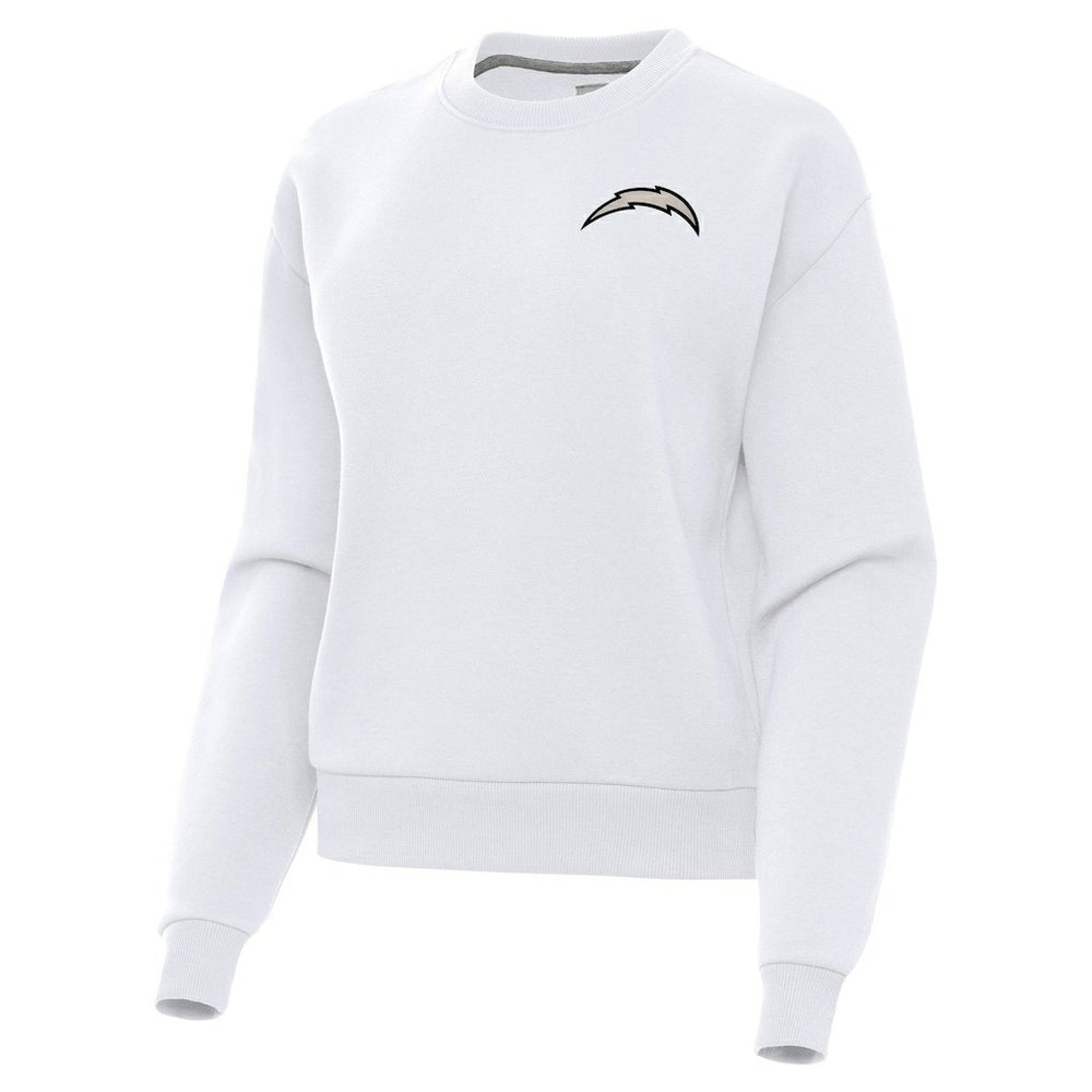 Los Angeles Chargers Antigua Women's Victory Pullover Sweatshirt - White Pullover