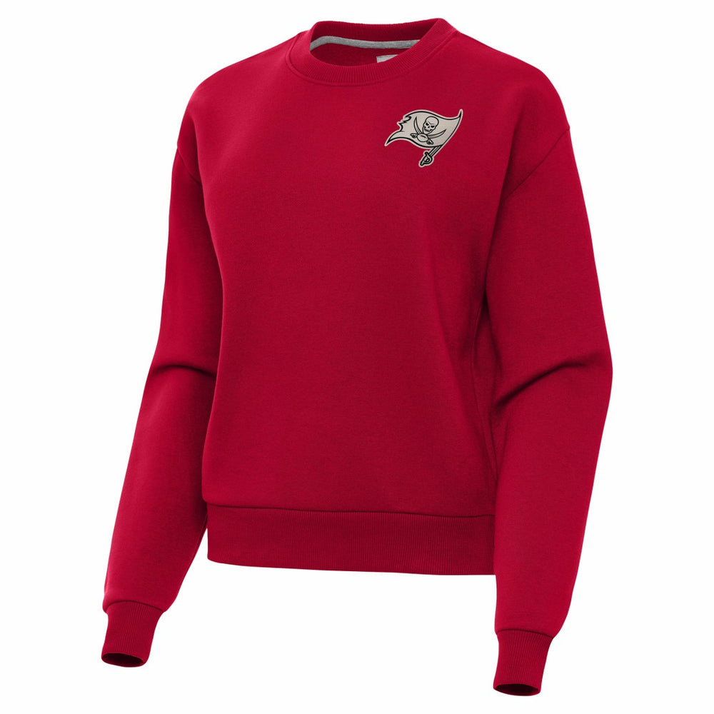 Tampa Bay Buccaneers Antigua Women's Victory Pullover Sweatshirt - Red Pullover