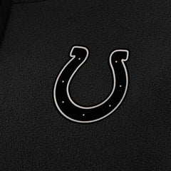 Indianapolis Colts Antigua Women's Brushed Carbon Figure Half-Zip Pullover Sweatshirt - Black