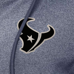 Houston Texans Antigua Women's Seeker Full-Zip Hoodie Jacket - Heather Navy Hoodies