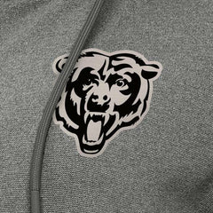 Chicago Bears Antigua Women's Seeker Full-Zip Hoodie Jacket - Heather Black Hoodies