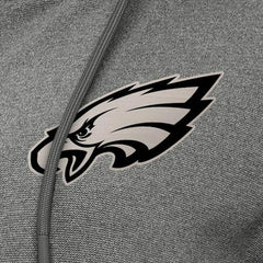 Philadelphia Eagles Antigua Women's Seeker Full-Zip Hoodie Jacket - Heather Black Hoodies