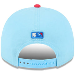Athletics New Era 2025 Fourth of July Golfer Snapback Hat - Light Blue/Red Hats