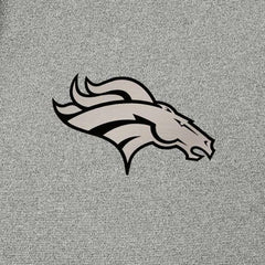 Denver Broncos Antigua Effortless Full-Zip Hoodie Jacket - Heather Gray Hoodies