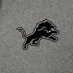 Detroit Lions Antigua Effortless Full-Zip Hoodie Jacket - Heather Black Hoodies