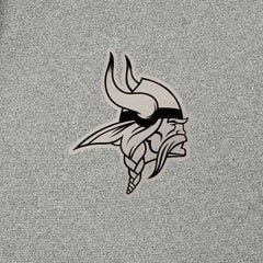 Minnesota Vikings Antigua Effortless Full-Zip Hoodie Jacket - Heather Gray Hoodies