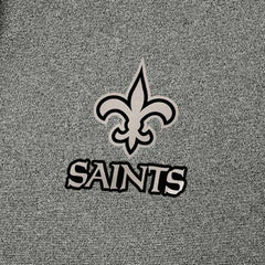 New Orleans Saints Antigua Effortless Full-Zip Hoodie Jacket - Heather Black Hoodies