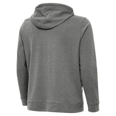 Cleveland Browns Antigua Effortless Full-Zip Hoodie Jacket - Heather Black Hoodies