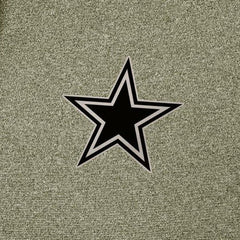 Dallas Cowboys Antigua Effortless Full-Zip Hoodie Jacket - Olive Hoodies