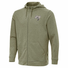 Tampa Bay Buccaneers Antigua Effortless Full-Zip Hoodie Jacket - Olive Hoodies