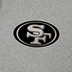 San Francisco 49ers Antigua Effortless Full-Zip Hoodie Jacket - Heather Gray Hoodies