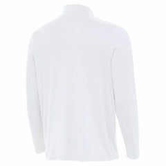 Detroit Lions Antigua Reprocess Quarter-Zip Top - White Tops