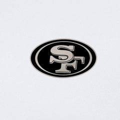 San Francisco 49ers Antigua Reprocess Quarter-Zip Top - White Tops