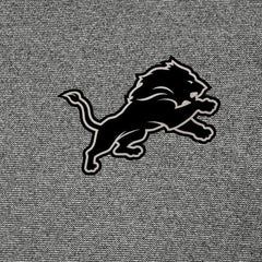 Detroit Lions Antigua Subtle Quarter-Zip Top - Heather Black Tops