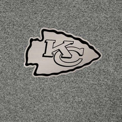 Kansas City Chiefs Antigua Subtle Quarter-Zip Top - Heather Black Tops