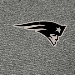 New England Patriots Antigua Subtle Quarter-Zip Top - Heather Black Tops