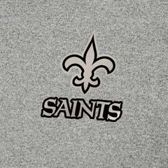 New Orleans Saints Antigua Subtle Quarter-Zip Top - Heather Gray Tops